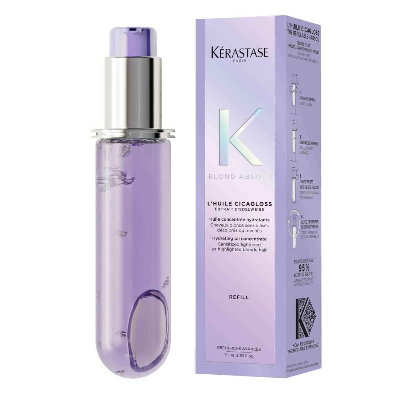 Refill L'Huile Cicagloss Kérastase Blonde Absolu
